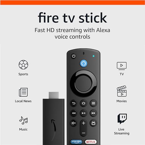 HD Amazon Fire TV Stick with Alexa Remote