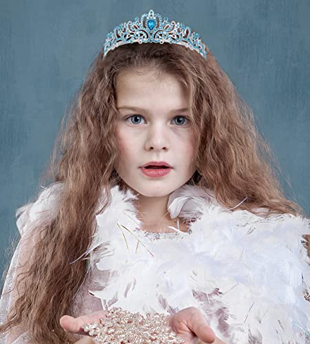 Elsa Frozen- Blue Crystal Tiara Costume