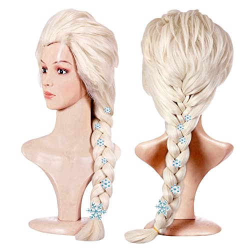 Elsa Wig for Frozen Princess Costume