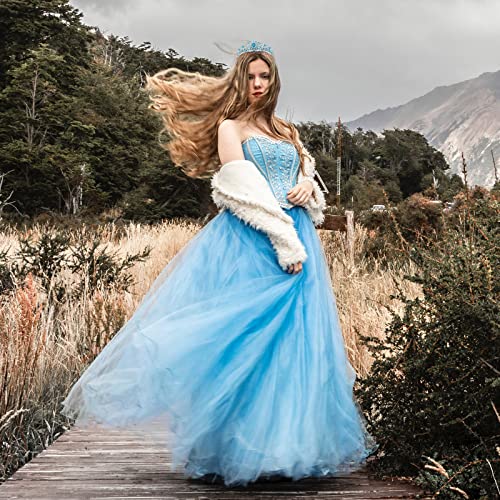 Elsa Frozen- Blue Crystal Tiara Costume