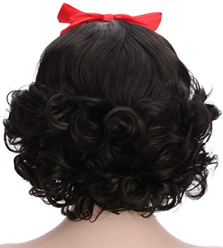 Black Snow White Wig for Women