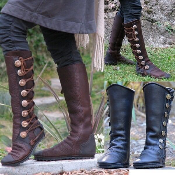 Pirate Knee High Boots for Cosplay