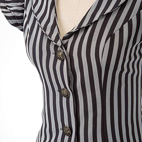 Scarlet Darkness Gothic Steampunk High Low Waistcoat Jacket