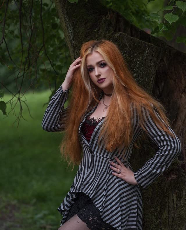 Scarlet Darkness Gothic Steampunk High Low Waistcoat Jacket