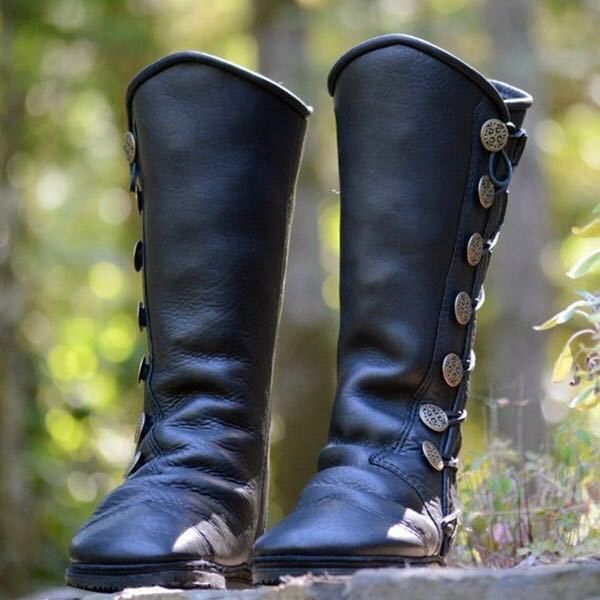 Pirate Knee High Boots for Cosplay