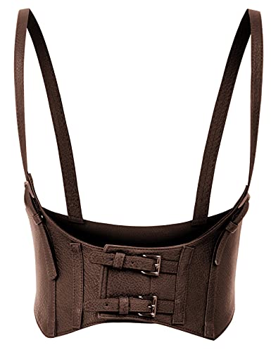 KANCY KOLE Women's Vintage Stretchy Retro Wide Belt