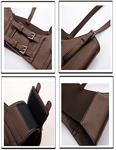 KANCY KOLE Women's Vintage Stretchy Retro Wide Belt