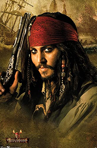Pirates of the Caribbean Johnny Depp Wall Poster