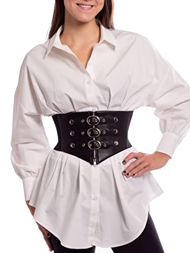 Black Steampunk Corset Belt - Orchard Corset CB-925-XS
