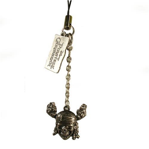 Pirates of The Caribbean Charm with Skull Logo