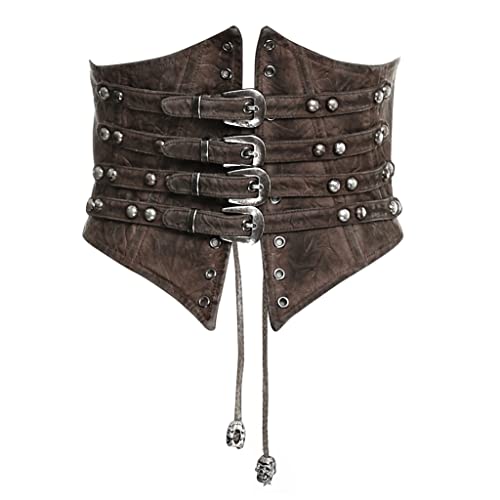 Punk Lace-up Cinch Belt for Women's Cosplay Parties