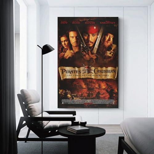 Pirates: Black Pearl Canvas Wall Art