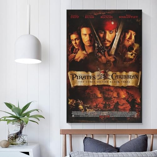 Pirates: Black Pearl Canvas Wall Art