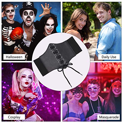 Women's Lace-Up Corset Waist Belt for Dress