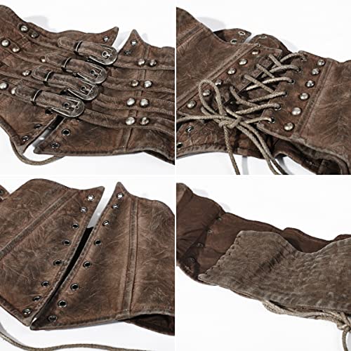 Punk Lace-up Cinch Belt for Women's Cosplay Parties