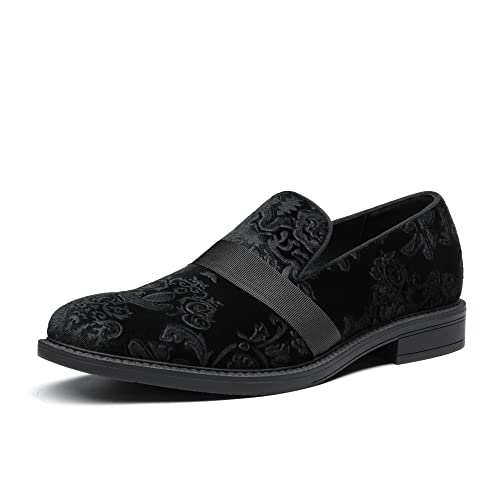 Black Dress Loafers for Men 