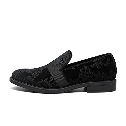 Black Dress Loafers for Men 