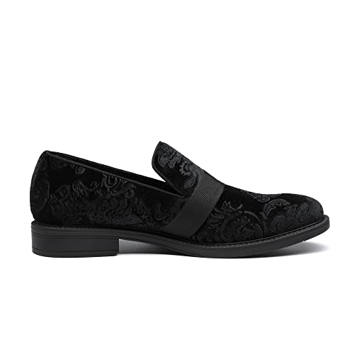 Black Dress Loafers for Men 