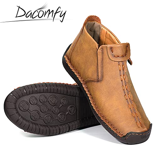 Medieval Leather Boots for Men - Casual Slip-Ons