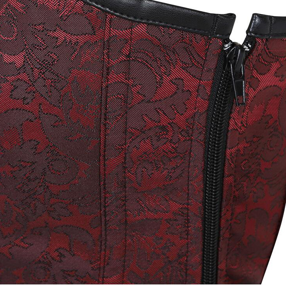 Halter Overbust Corset for Steampunk Wear