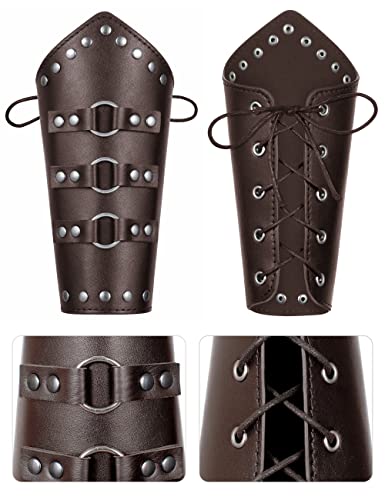 Renaissance Leather Belt Shawl with Bracers & Accessories