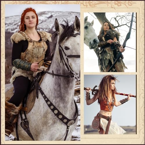 3 PCS Renaissance Accessories Set - Black