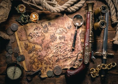 Pirates of The Caribbean 5 DVD Collection & Map