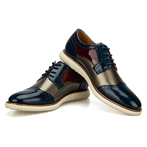 Lightweight Men's Oxford Casual Fantasy Dress Shoes
