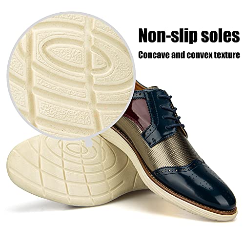 Lightweight Men's Oxford Casual Fantasy Dress Shoes