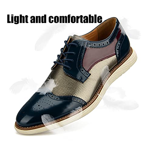 Lightweight Men's Oxford Casual Fantasy Dress Shoes