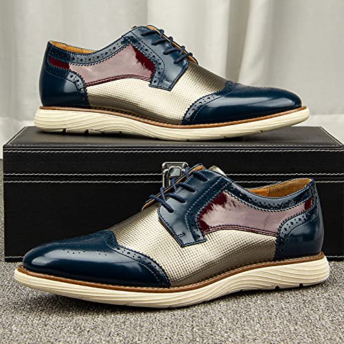 Lightweight Men's Oxford Casual Fantasy Dress Shoes