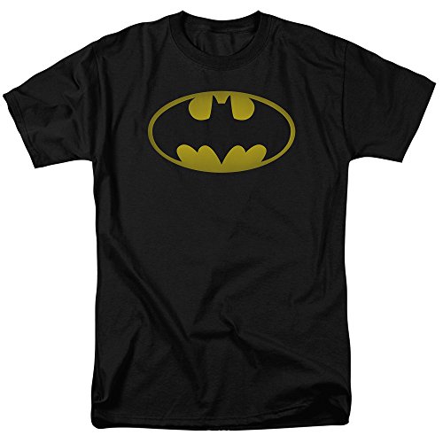 Batman Logo T-Shirt for Men, Black, 5XL