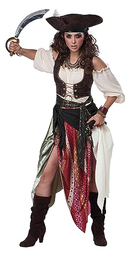 Renaissance Gypsy Pirate Costume for Adults