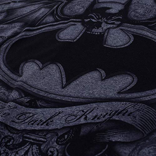 Batman Winged Skull Logo T-Shirt & Stickers (XXL)