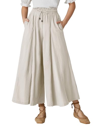 Scarlet Darkness Medieval Flowy Wide Leg Palazzo Pants