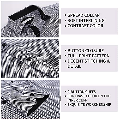 Medieval Inspired Button Down Shirt, Grey