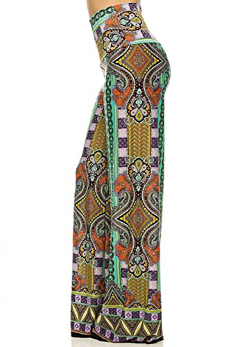 Renaissance Style Wide Leg Palazzo Pants for Women