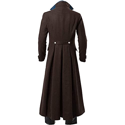 Vintage Gothic Victorian Frock Coat for Men