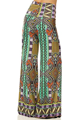 Renaissance Style Wide Leg Palazzo Pants for Women