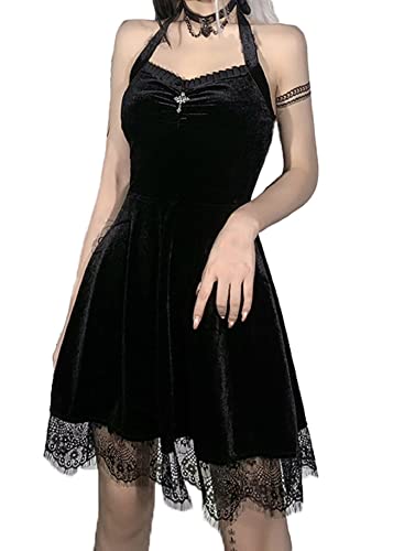 Black Fairy Goth Dress