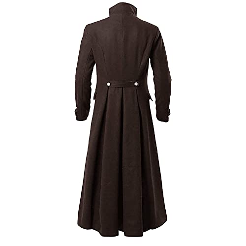 Vintage Gothic Victorian Frock Coat for Men