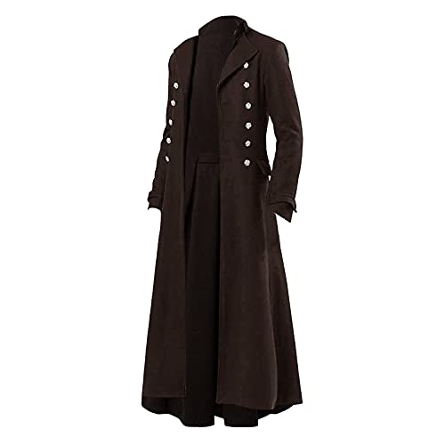 Vintage Gothic Victorian Frock Coat for Men