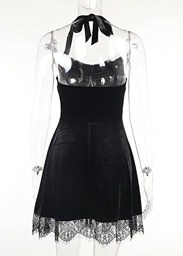 Black Fairy Goth Dress