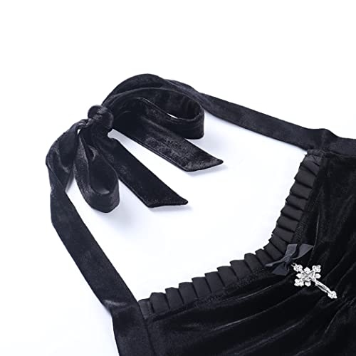 Black Fairy Goth Dress