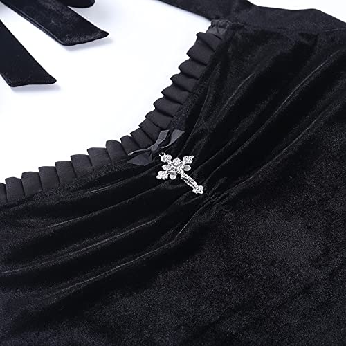 Black Fairy Goth Dress