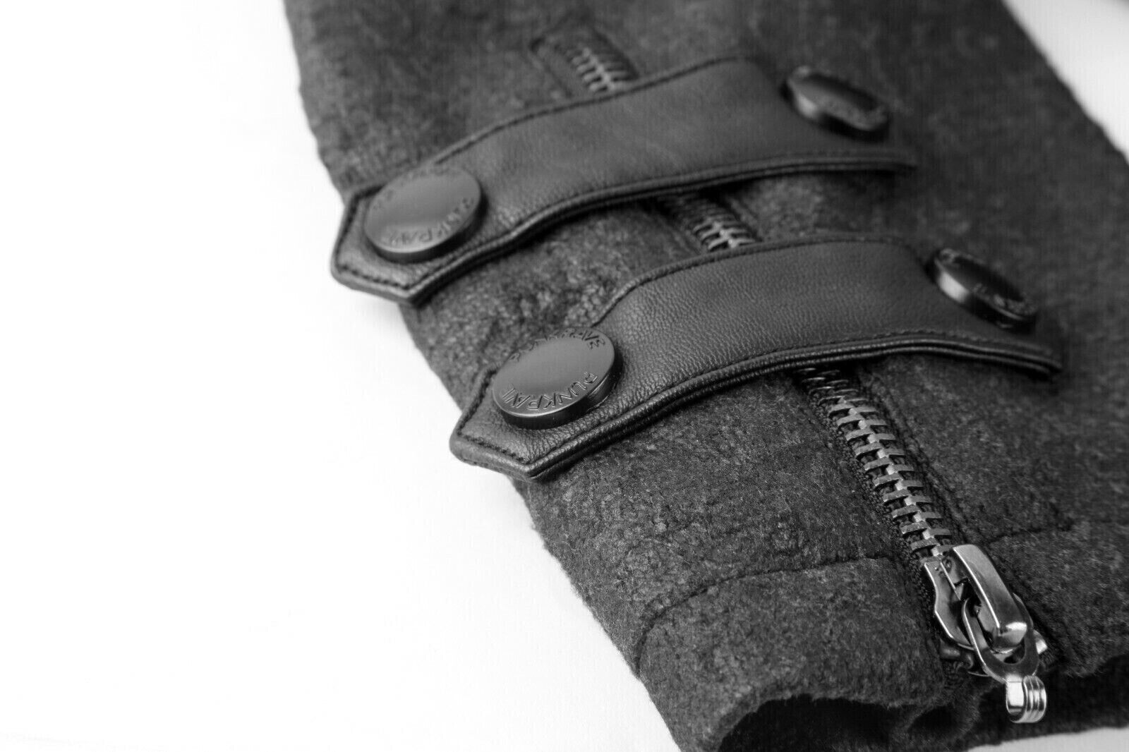 Assassin's Creed Hooded Military Gothic Black Brocade Coat