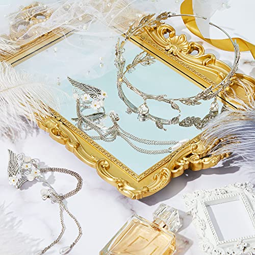 Silver Rhinestone Leaf Headband with Elf Ears - 3PCS