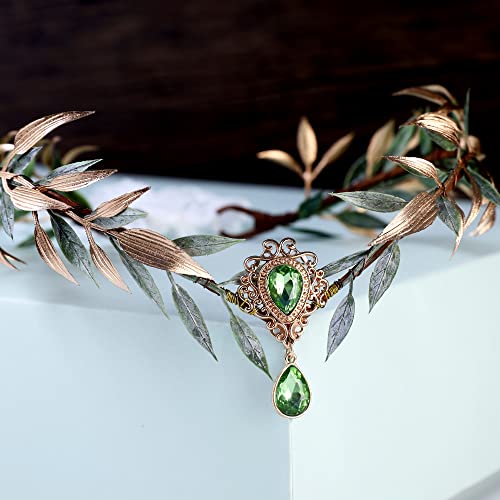 Fairy Flower Headband for Women - Elf Crown Circlet