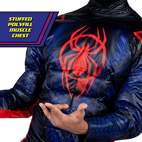 MARVEL Miles Morales Costume, Officially Licensed - Large