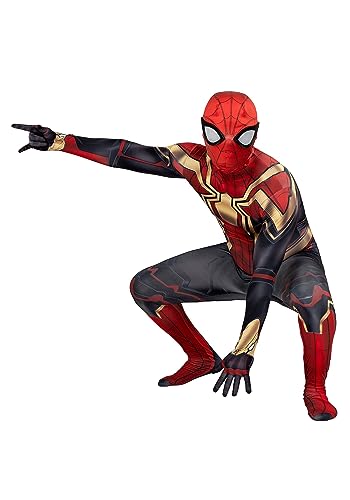 Spider-Man X-Large Zentai Suit with Iron Spider Eyes